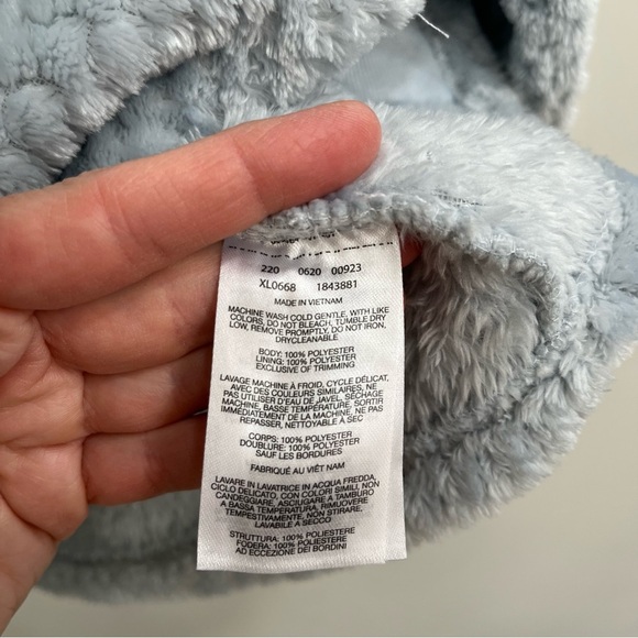 Columbia Women’s Full Zip Fleece Jacket Shacket Ice Blue Gray Outdoor Pockets XL - Picture 9 of 12